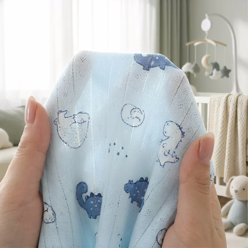 Infant Baby Boys Skin Friendly Pajamas 2pcs Frog Dinosaur Printed Homewear Set Toddler Air Conditioned Baby Clothes thumbnail 6