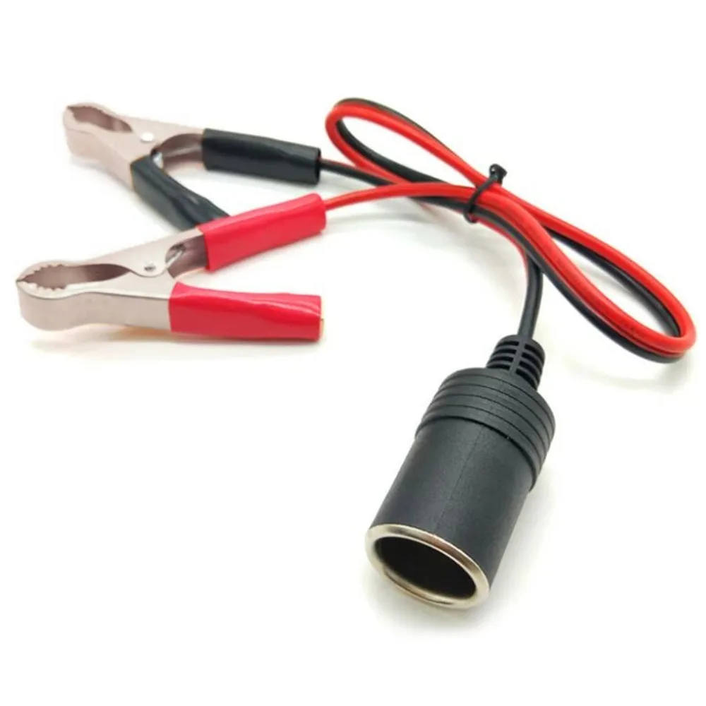 Car Battery Terminal to Cigarette Lighter Socket Adapter, 12V Power Outlet for Camping, Christmas Lights, Portable Use thumbnail 2