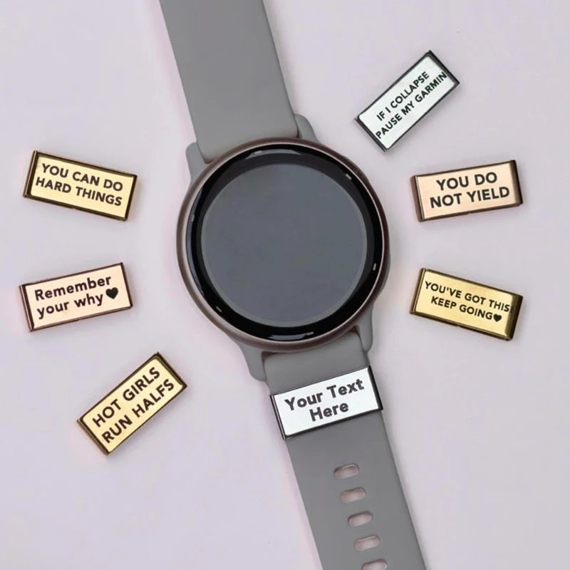 Custom Handwriting Watch Ring Personalized Custom Stainless Steel Name Watch Tag Any Watch Adjustable Size Gifts For Boyfriend thumbnail 4