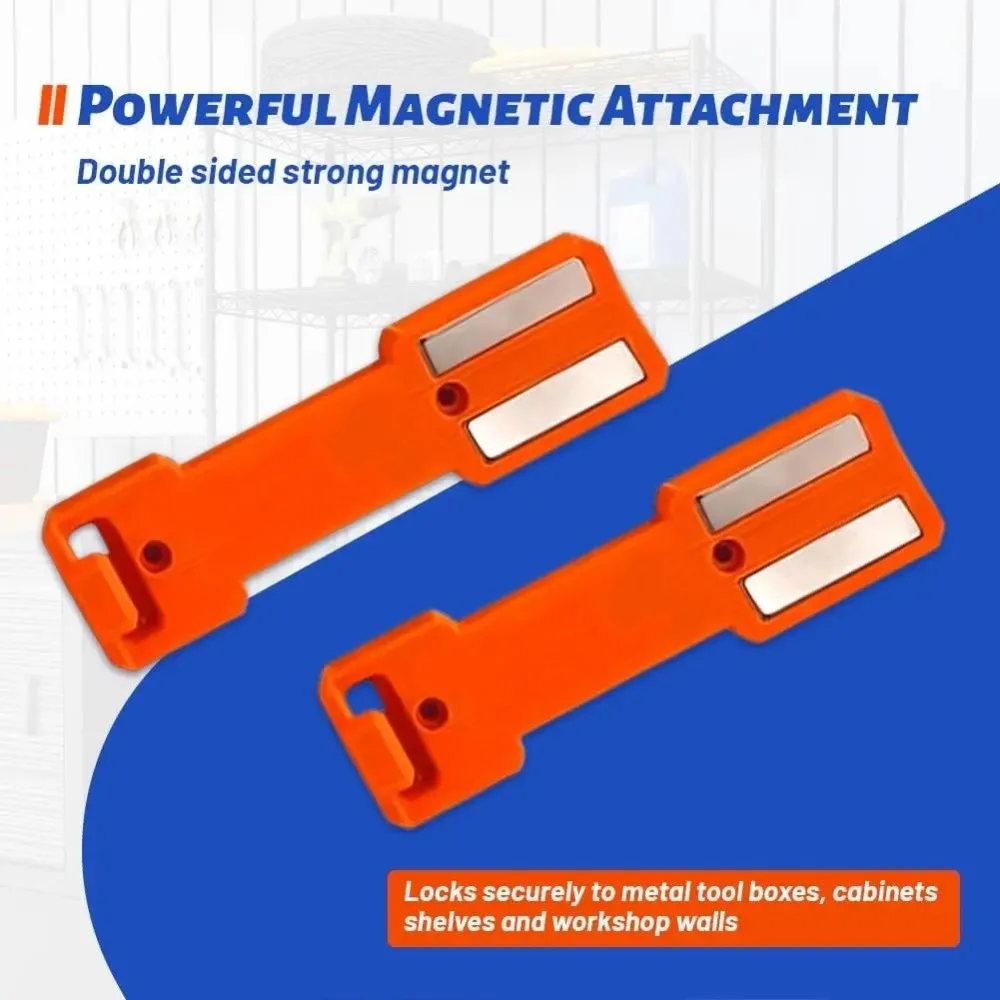1Pc Magnetic 3D Spray Can Storage Rack Space Saving Organizer No Drill Wall Mount for Garage Kitchen Workshop Toolbox thumbnail 2