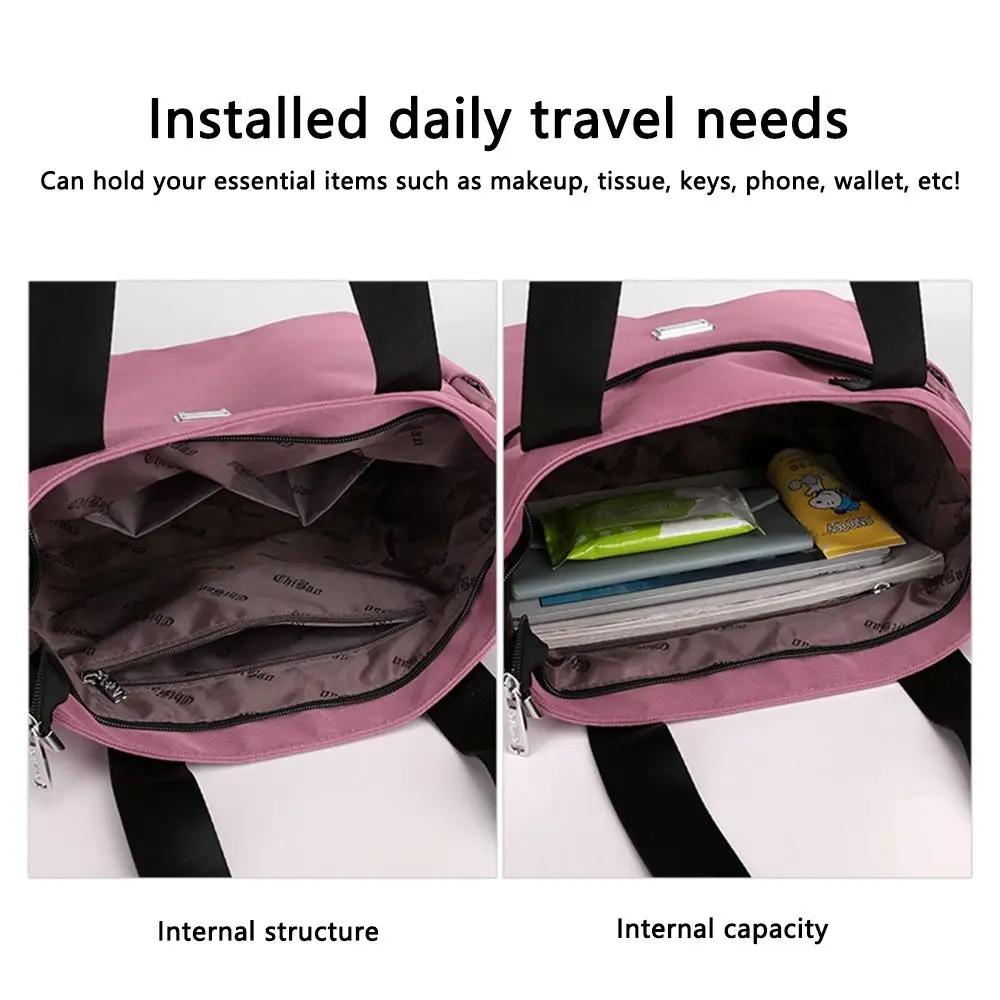 High Quality For Work School And Travel Lightweight Waterproof Shoulder Bag Large Capacity Handbag Tote Bags thumbnail 3
