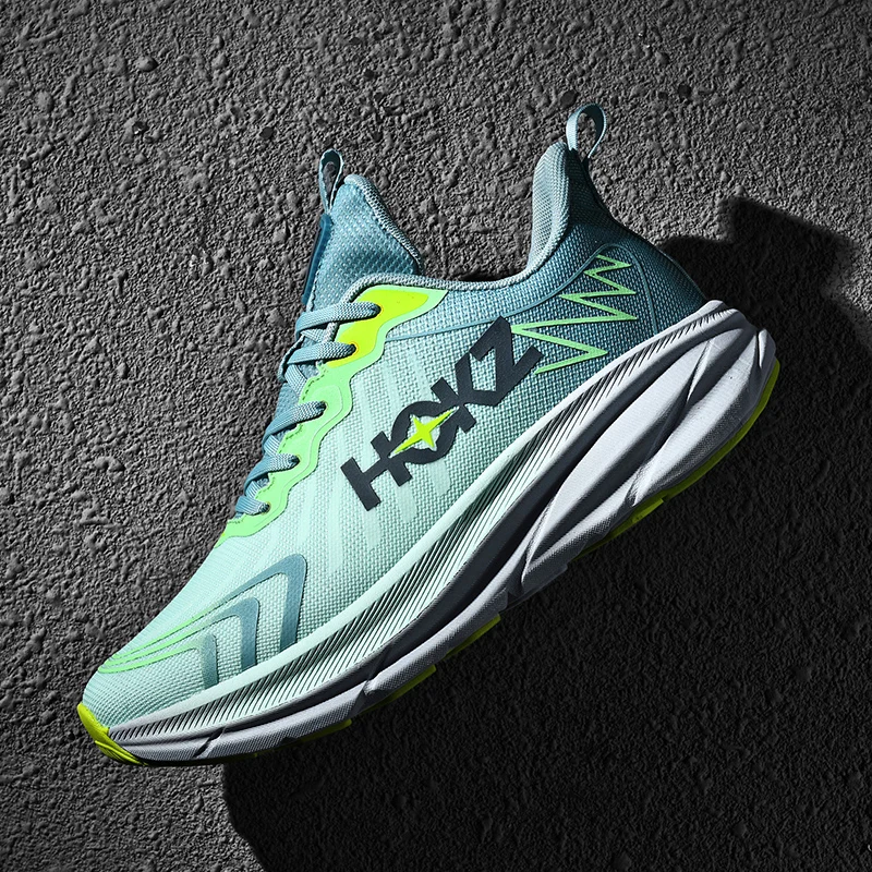 2026 Air Cushion Jogging Shoes Running Shoes Carbon Board Marathon Men Sports Breathable Lightweight Women's Nonskid Sneakers thumbnail 2