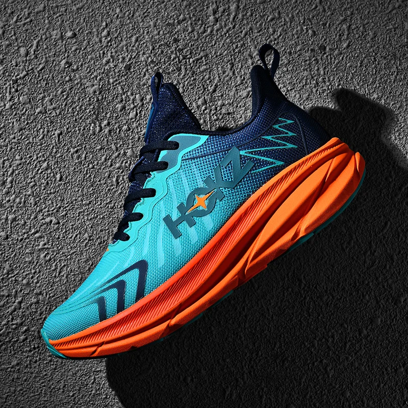 2026 Air Cushion Jogging Shoes Running Shoes Carbon Board Marathon Men Sports Breathable Lightweight Women's Nonskid Sneakers thumbnail 4