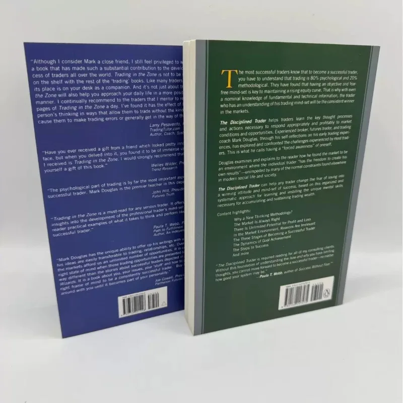 Mark Douglas Trading in The Zone and The Disciplined Trader Book Paperback in English Books Philosophy thumbnail 5