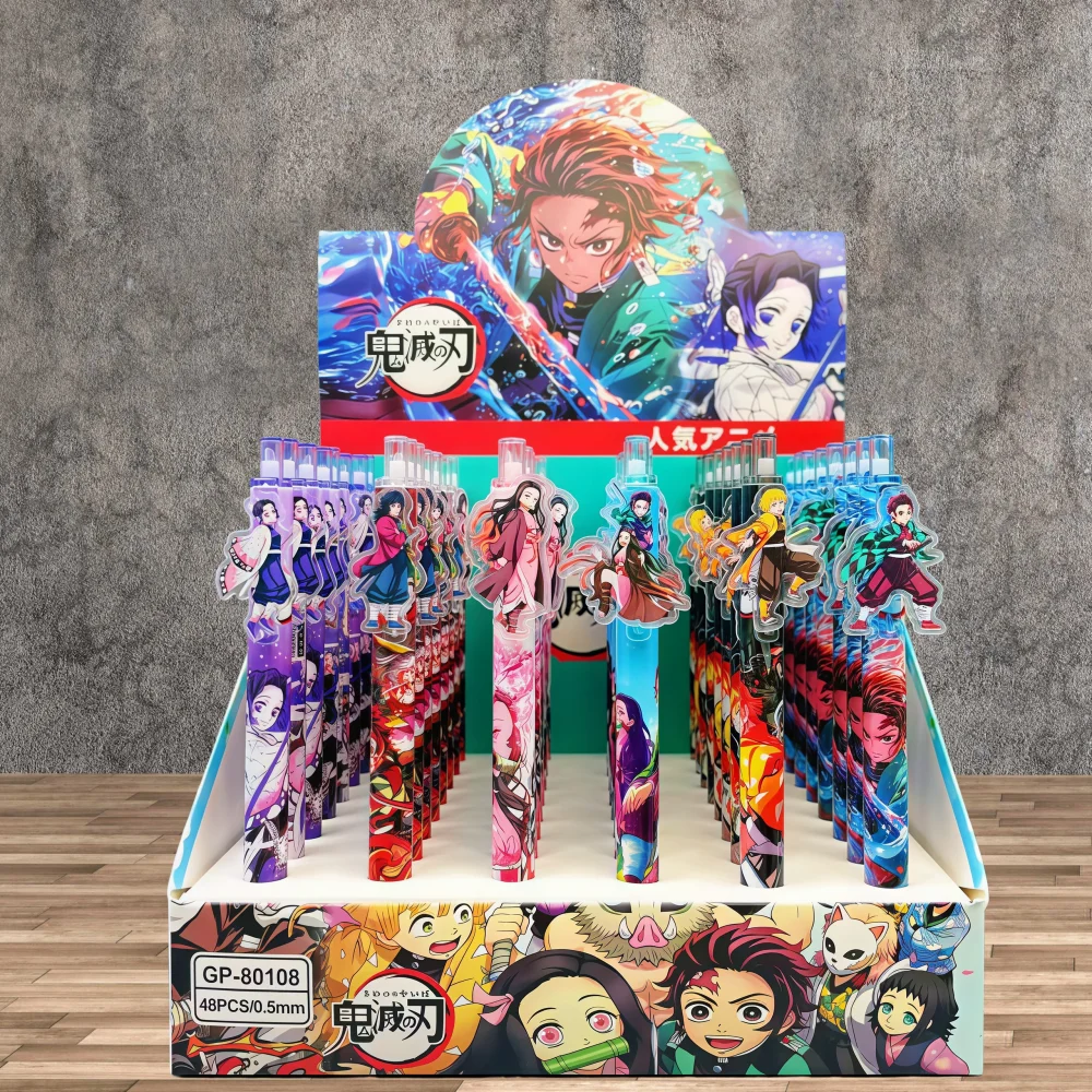Hot Gel Pen Student Writing Pen Anime Character Stationery School Supplies Gift Seasonal Companion thumbnail 6