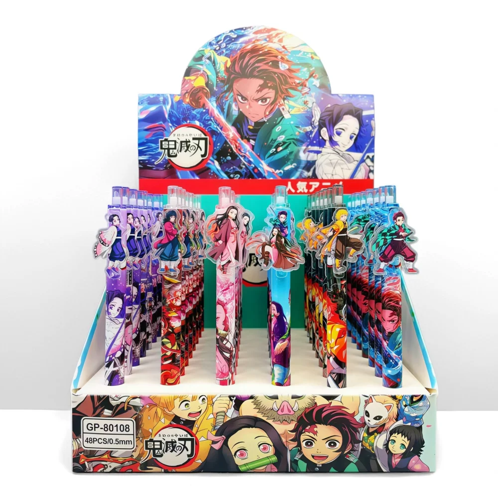 Hot Gel Pen Student Writing Pen Anime Character Stationery School Supplies Gift Seasonal Companion