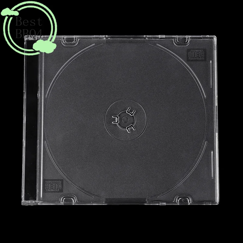 (BBQ4)CD Storage Case Transparent Stand Acrylic Holders For CDs DVD Storage Holder Transparent thumbnail 5