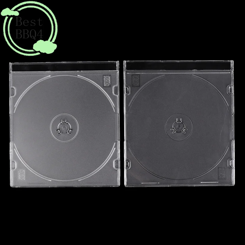 (BBQ4)CD Storage Case Transparent Stand Acrylic Holders For CDs DVD Storage Holder Transparent thumbnail 3