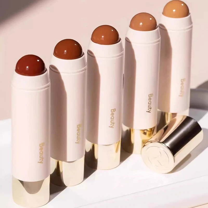 Hot Soft Pinch Liquid Bronze Contour Stick Smooth Lasting Natural Nose Shadow Waterproof Face Highlight Brighten Makeup Cosmetic thumbnail 2