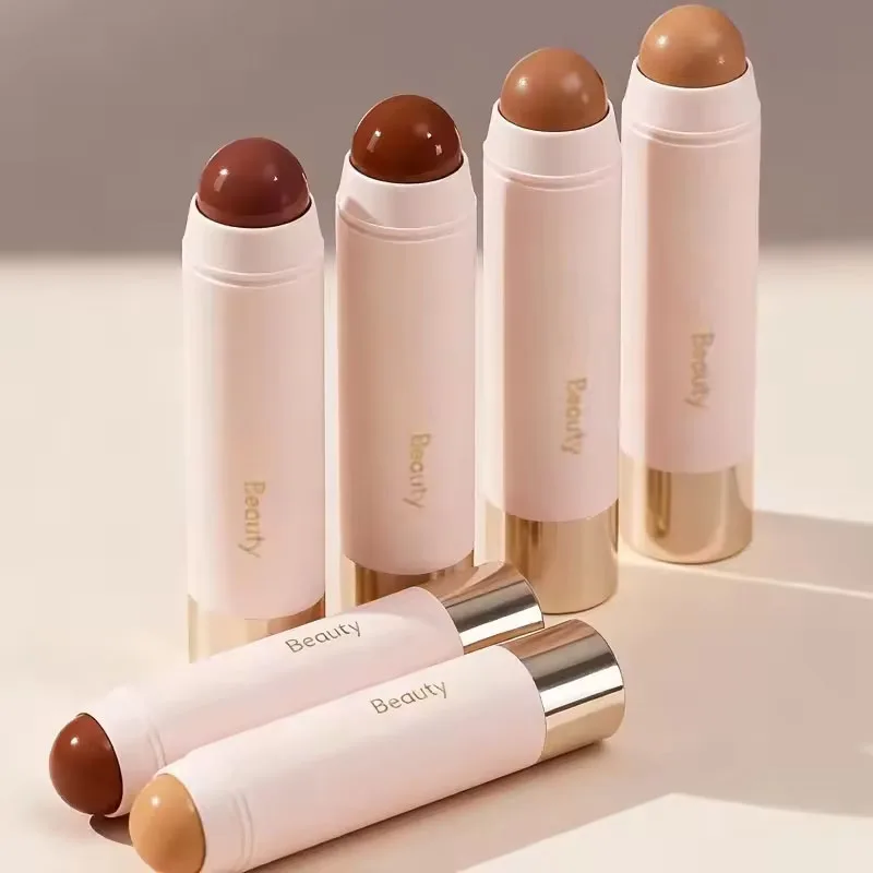 Hot Soft Pinch Liquid Bronze Contour Stick Smooth Lasting Natural Nose Shadow Waterproof Face Highlight Brighten Makeup Cosmetic