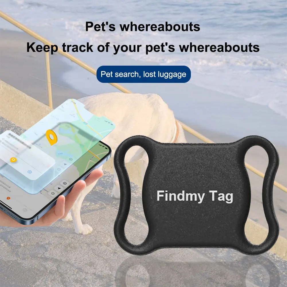 GPS Tracking Device BT Smart Activity Tracker Real-Time Global Location Tracker for Dogs Cats Kids Pets Keychain Wallet Luggage thumbnail 2