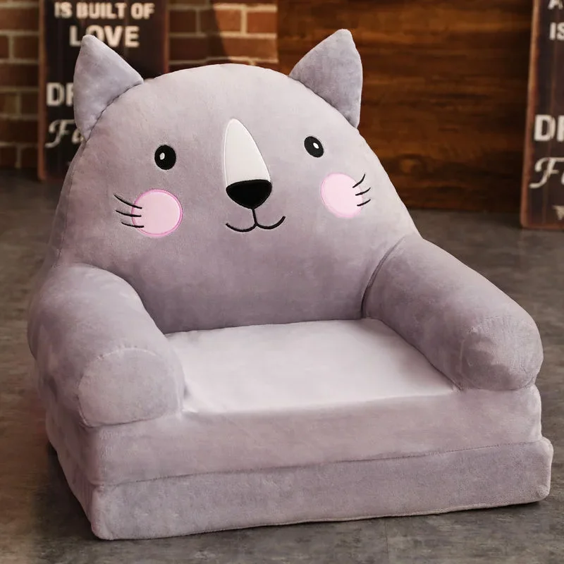 Sofas Children Sofa Cute Cartoon Lazy Folding Small Sofa Bed Girl Princess Baby Toddler Dual-purpose Child Seat  Sofas Princess thumbnail 3