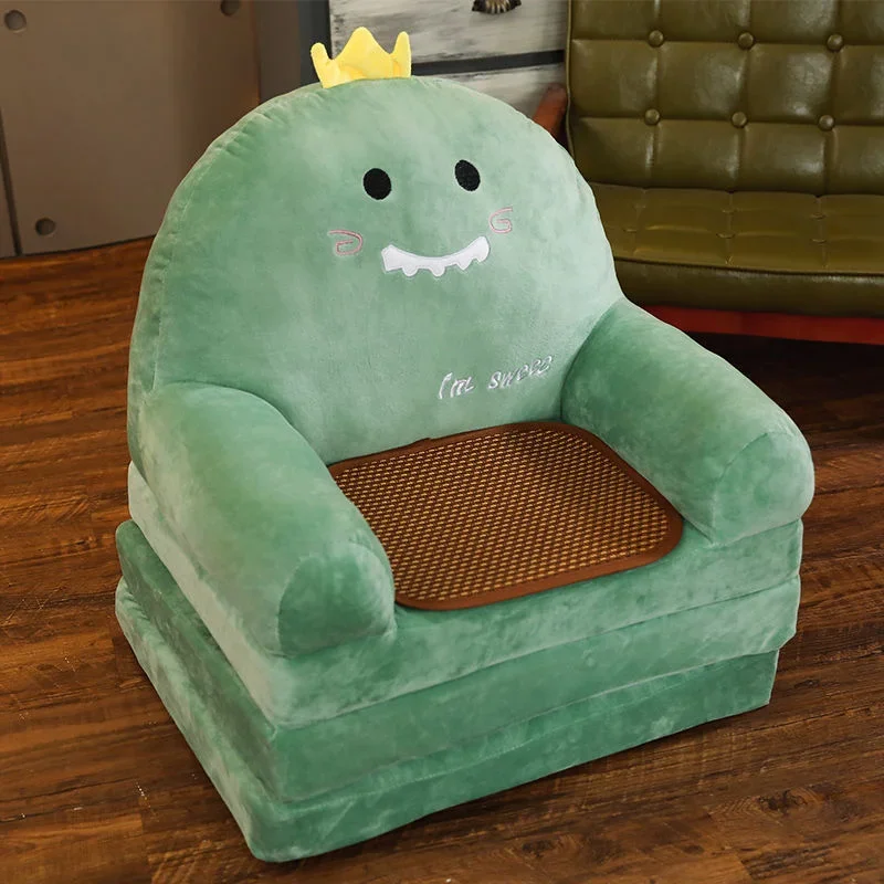 Sofas Children Sofa Cute Cartoon Lazy Folding Small Sofa Bed Girl Princess Baby Toddler Dual-purpose Child Seat  Sofas Princess thumbnail 5