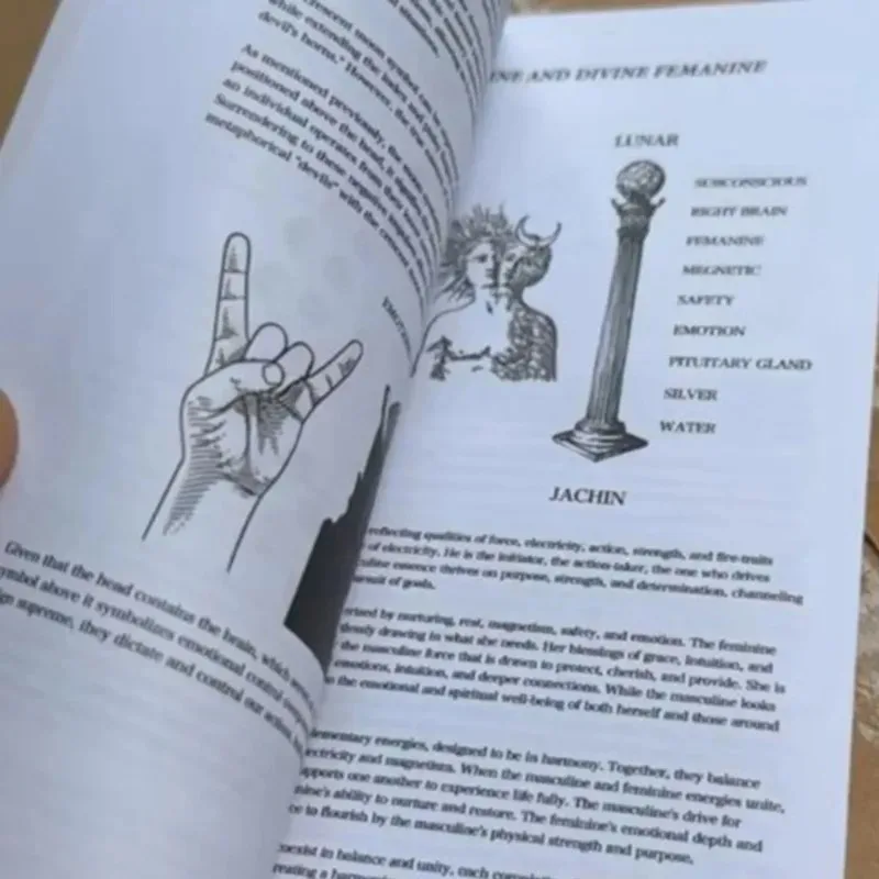BOOK OF WISDOM Themed Notebook with Wisdom Eye Cover for Self Reflection and Philosophy Learning Book Philosophy thumbnail 5