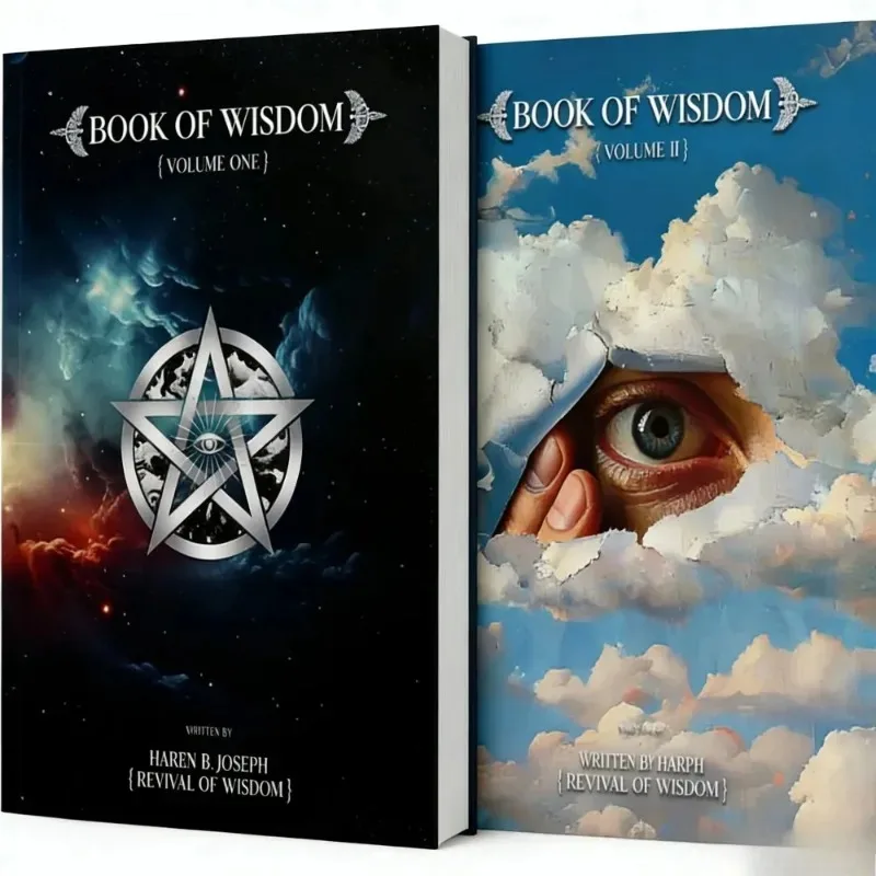 BOOK OF WISDOM Themed Notebook with Wisdom Eye Cover for Self Reflection and Philosophy Learning Book Philosophy thumbnail 3