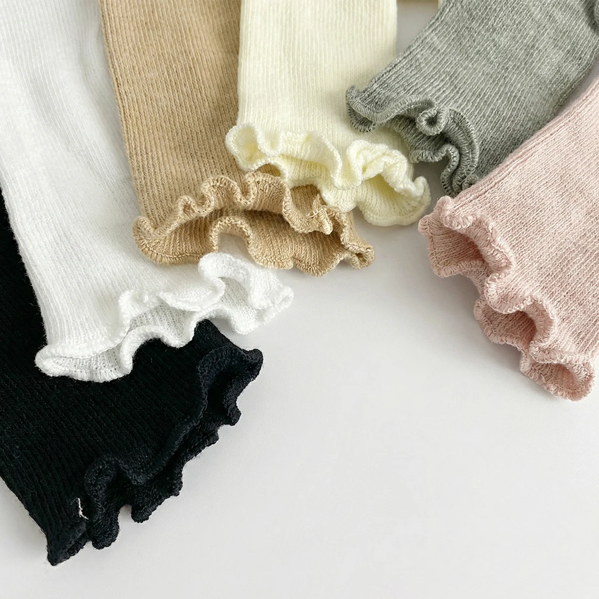 3 PCS  kids tights Baby shorts, baby girl leggings, thin style for summer, lightweight and comfortable, simple and versatile. thumbnail 5