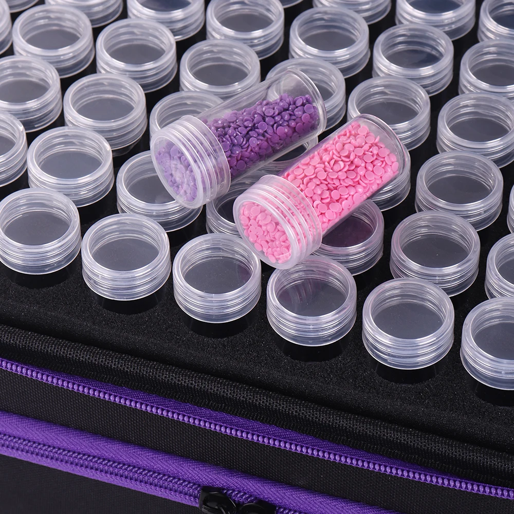 180/210/240/81/60/30/70/27/54 Bottle Diamond Painting Tool Set Storage Bag Tool Box Hand Luggage Tool Set 30 Tools thumbnail 5