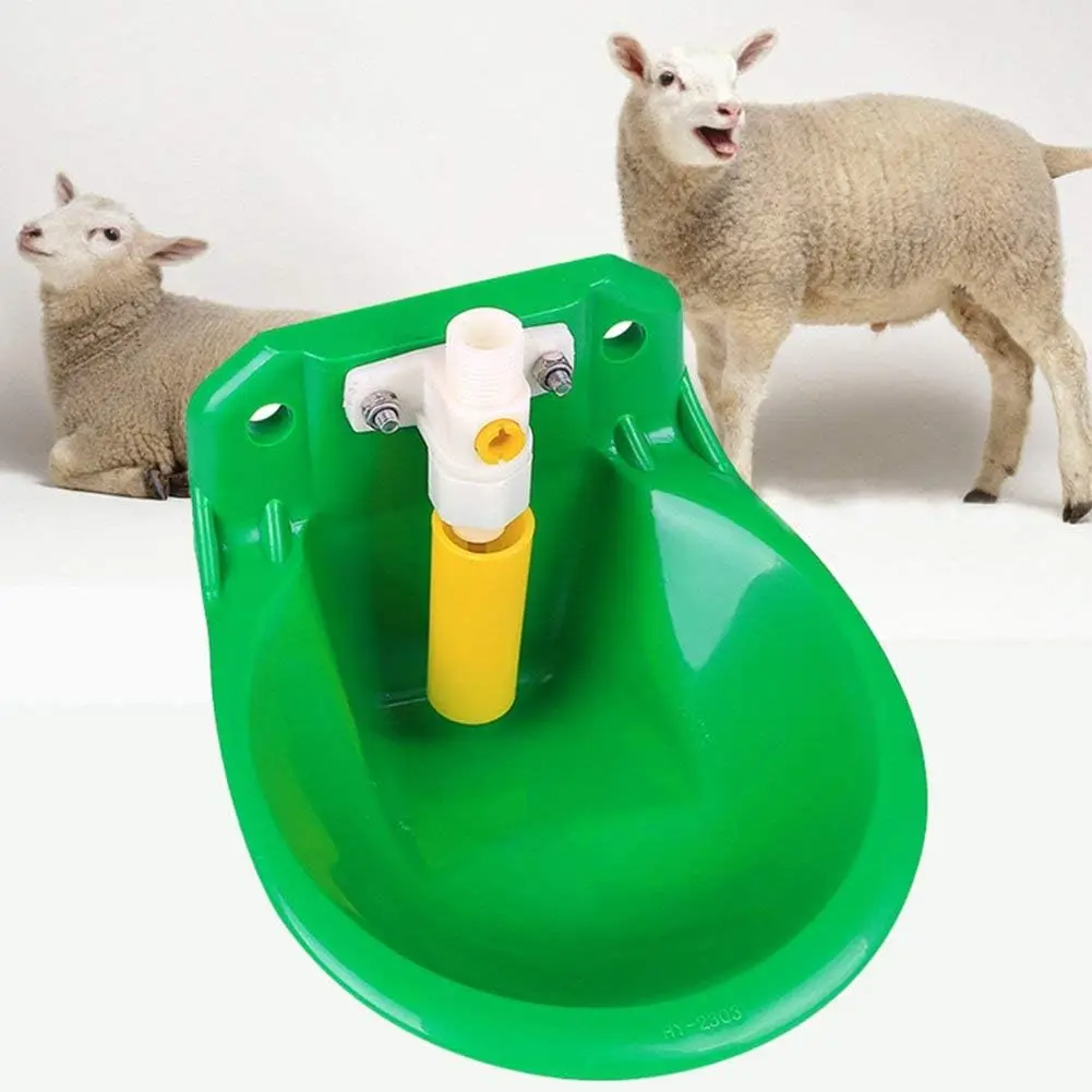 Automatic Sheep Water Bowls With Valve Quality Water Fountain Cattle Sheep Dog Feeding Equipment Farm Animals Livestock