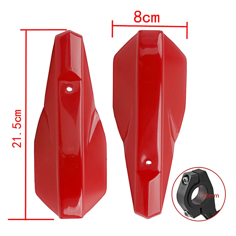 Motorcycle Universal 22/28MM Handguard Handlebar Protector For HONDA KTM SUZUKI YAMAHA KAWASAKI Pit Dirt Bike Racing Hand Guards thumbnail 3