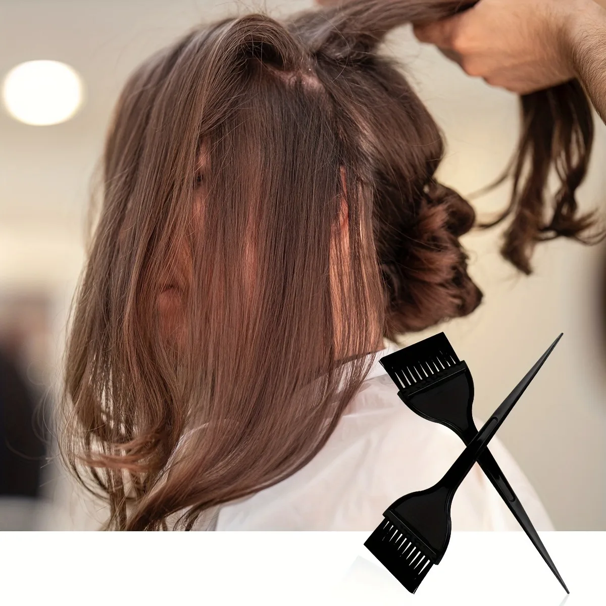 Professional Hair Coloring Brushes Combs Salon Hair Dye Tools Hair Dye Brush Hair Coloring Applicator Barber Styling Accessories thumbnail 5