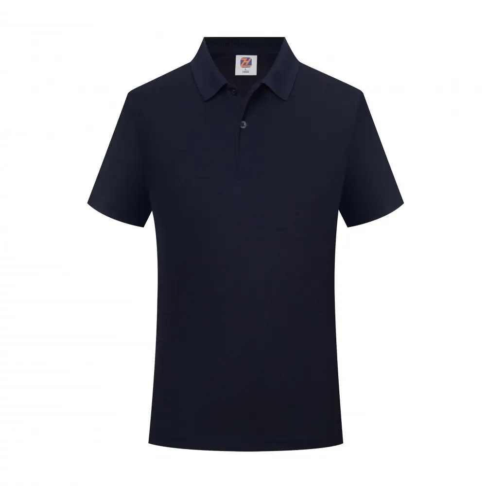 Men's and Women's New Model Summer Solid Color Lapel Short-sleeved Casual Daily Outdoor Polo Shirt Fashion Button Top 14 colors thumbnail 6