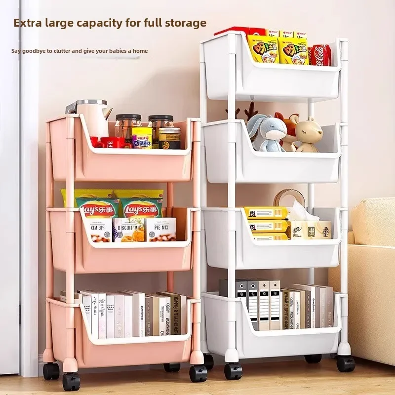 2026 Space-saving Bookcase Shelves Metal Cabinets Magazine Rack Ladder Shelf Furniture for Room Asy To Install Magazine Bookcase