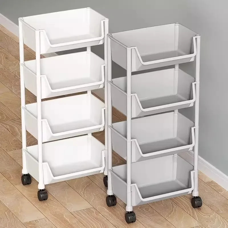 2026 Space-saving Bookcase Shelves Metal Cabinets Magazine Rack Ladder Shelf Furniture for Room Asy To Install Magazine Bookcase thumbnail 2