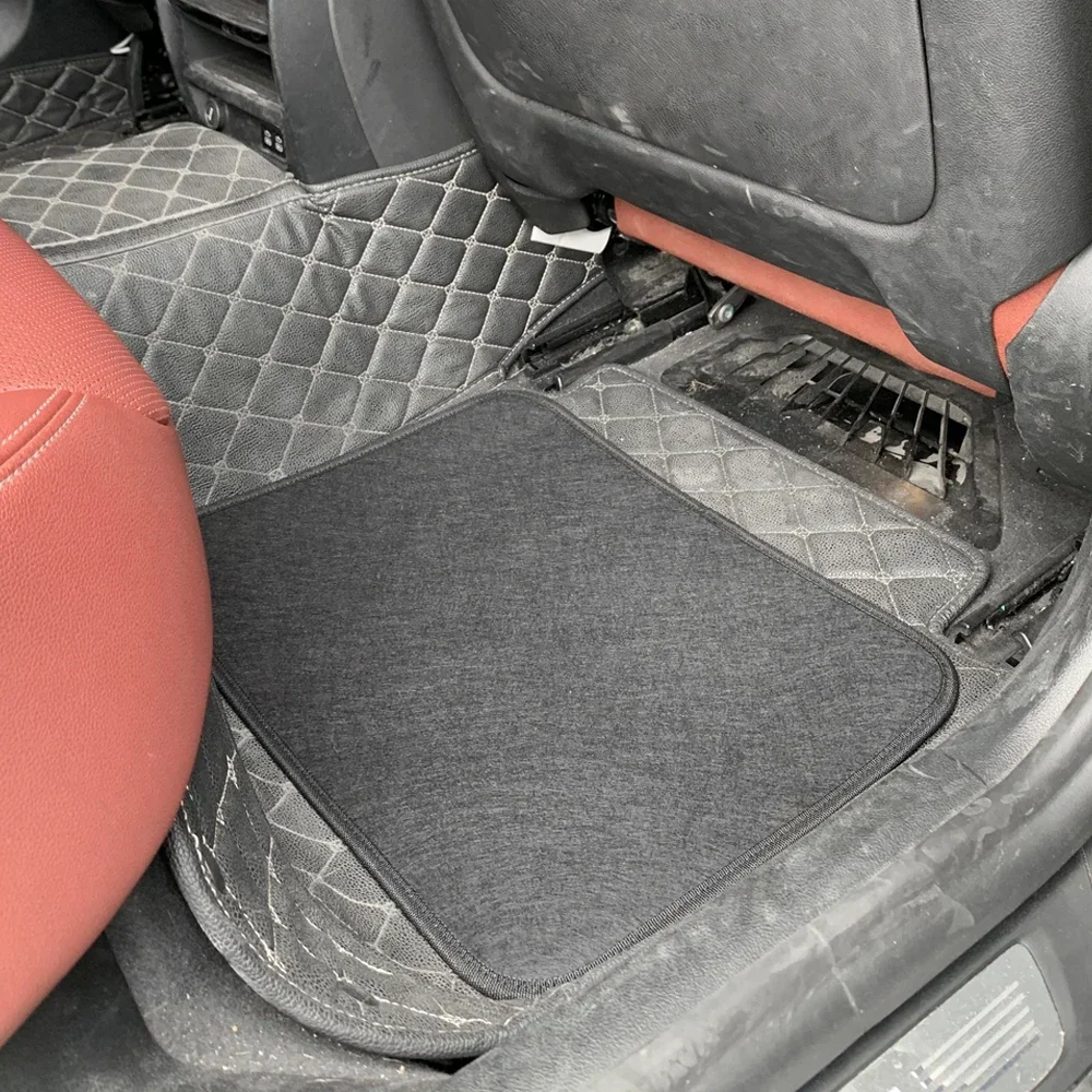 Car Floor Mat Front & Rear Automotive Carpet Floor Mats For Auto SUV Sedans Vans Accessories Dirt and Wear-resistant thumbnail 3
