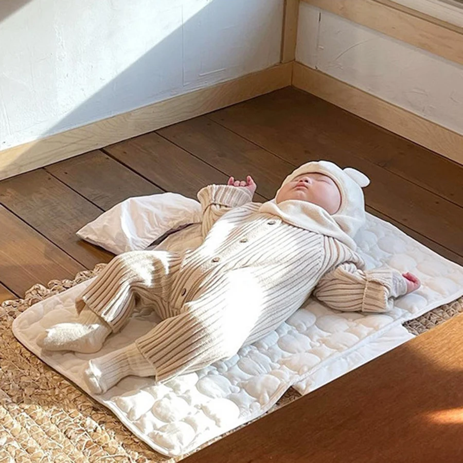 Baby Waterproof Changing Pad Multifunctional Portable Diaper Mat Foldable Travel Pee Pad With Diaper Bag thumbnail 3