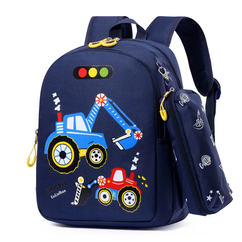 Boys Girls Cute Cartoon Toddler Rucksack Kindergarten Schoolbag Anti-lost Backpacks School Bags thumbnail 5