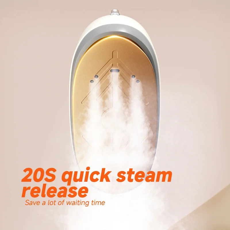AI Control Handheld Garment Steamer Home Electric Steam Cleaner Portable Foldable Mite Removal Travel Flat Ironing Machine thumbnail 4