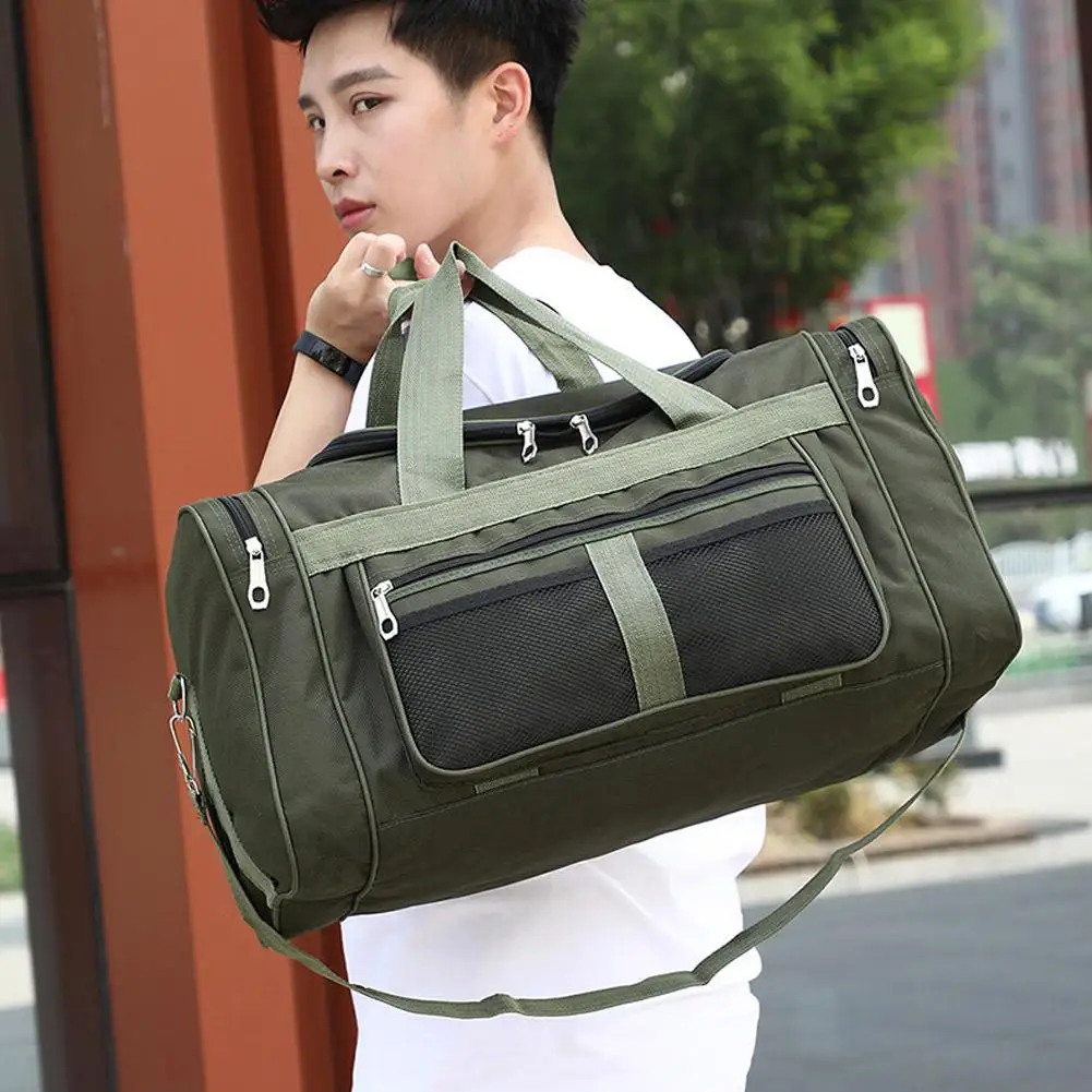 Oxford Travel Bag  Large Capacity Dry Wet Separation Bags Multifunctional Luggage Bags Weekender Fitness Bags for Sports Travel thumbnail 4