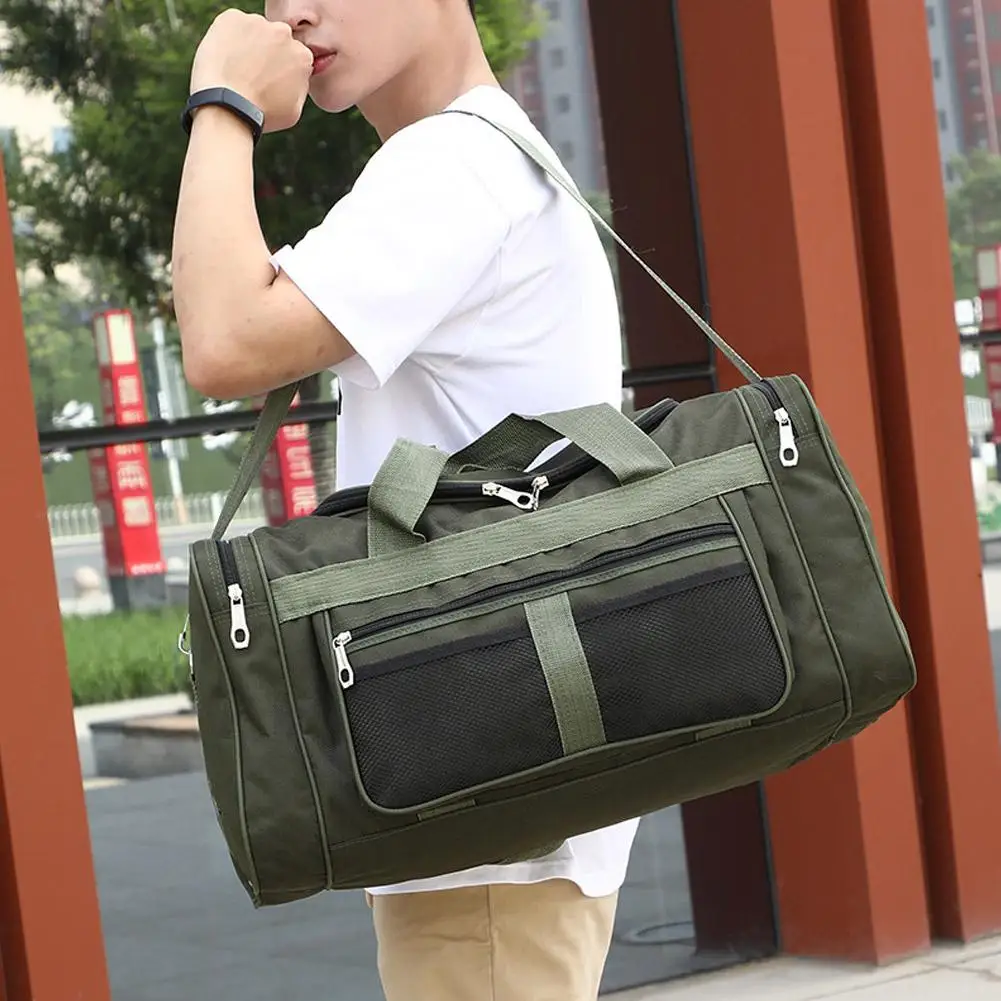Oxford Travel Bag  Large Capacity Dry Wet Separation Bags Multifunctional Luggage Bags Weekender Fitness Bags for Sports Travel thumbnail 2