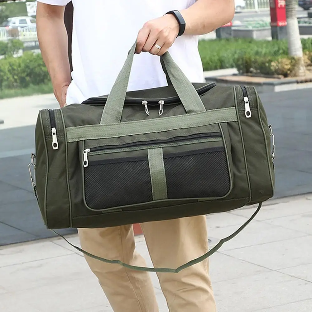 Oxford Travel Bag  Large Capacity Dry Wet Separation Bags Multifunctional Luggage Bags Weekender Fitness Bags for Sports Travel thumbnail 5
