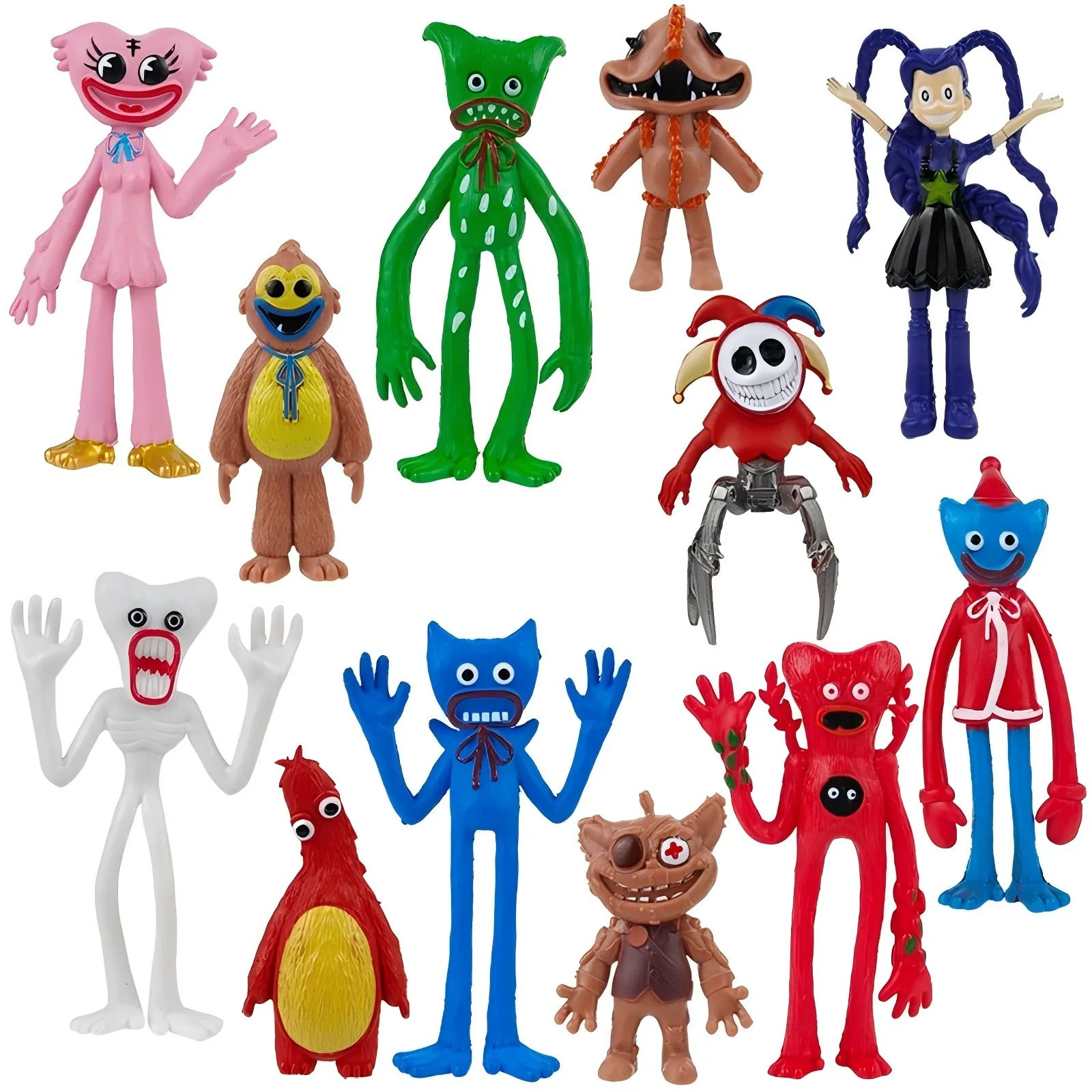 2026 Provide new Poppy games in sets of 8 and 12 pieces; Complete set of character dolls, children's and adult birthday gifts, thumbnail 3