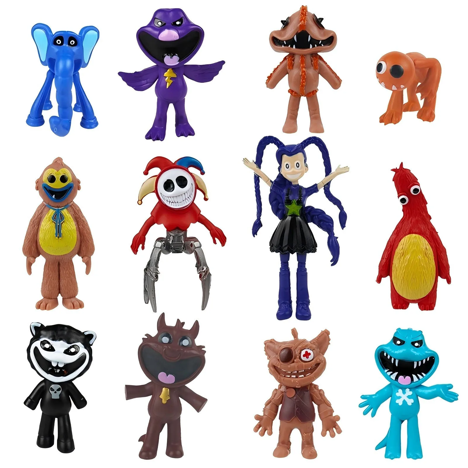 2026 Provide new Poppy games in sets of 8 and 12 pieces; Complete set of character dolls, children's and adult birthday gifts, thumbnail 2