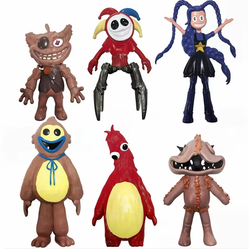 2026 Provide new Poppy games in sets of 8 and 12 pieces; Complete set of character dolls, children's and adult birthday gifts, thumbnail 5