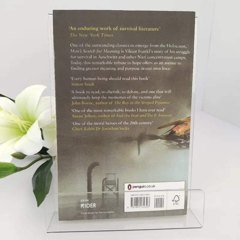 Live Out The Meaning of Life English Version Man‘s Search for Meaning Pursuing Life Paperback libreria philosophy english books thumbnail 3