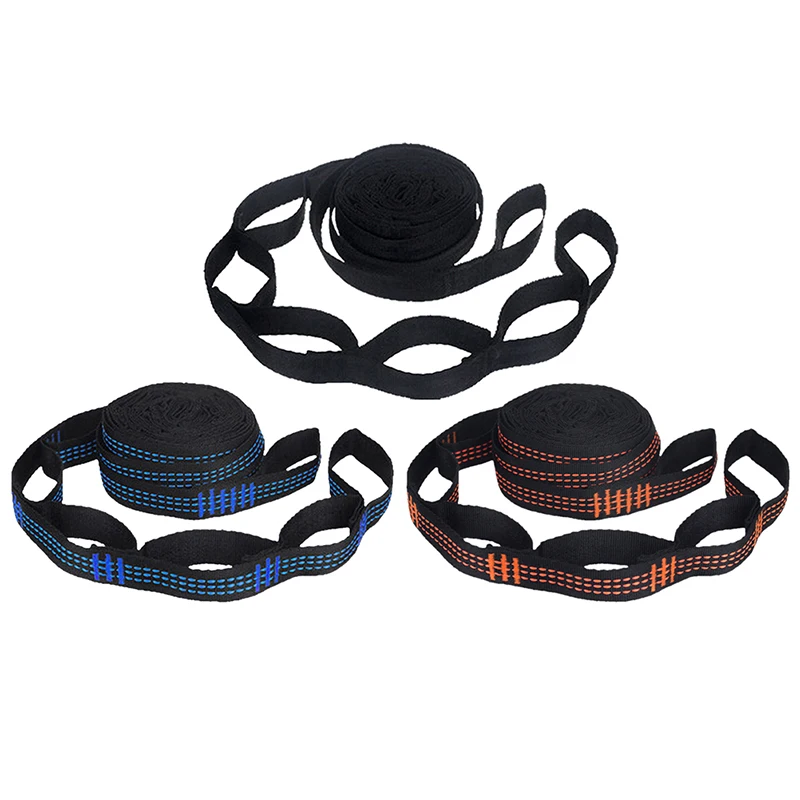 NEW 2PCS Hammock Straps Extra Strong Lightweight Rope and 600lbs Breaking Strength Non-Stretch thumbnail 5