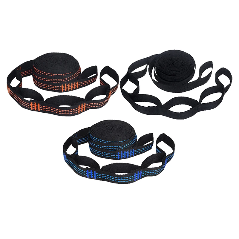 NEW 2PCS Hammock Straps Extra Strong Lightweight Rope and 600lbs Breaking Strength Non-Stretch thumbnail 3