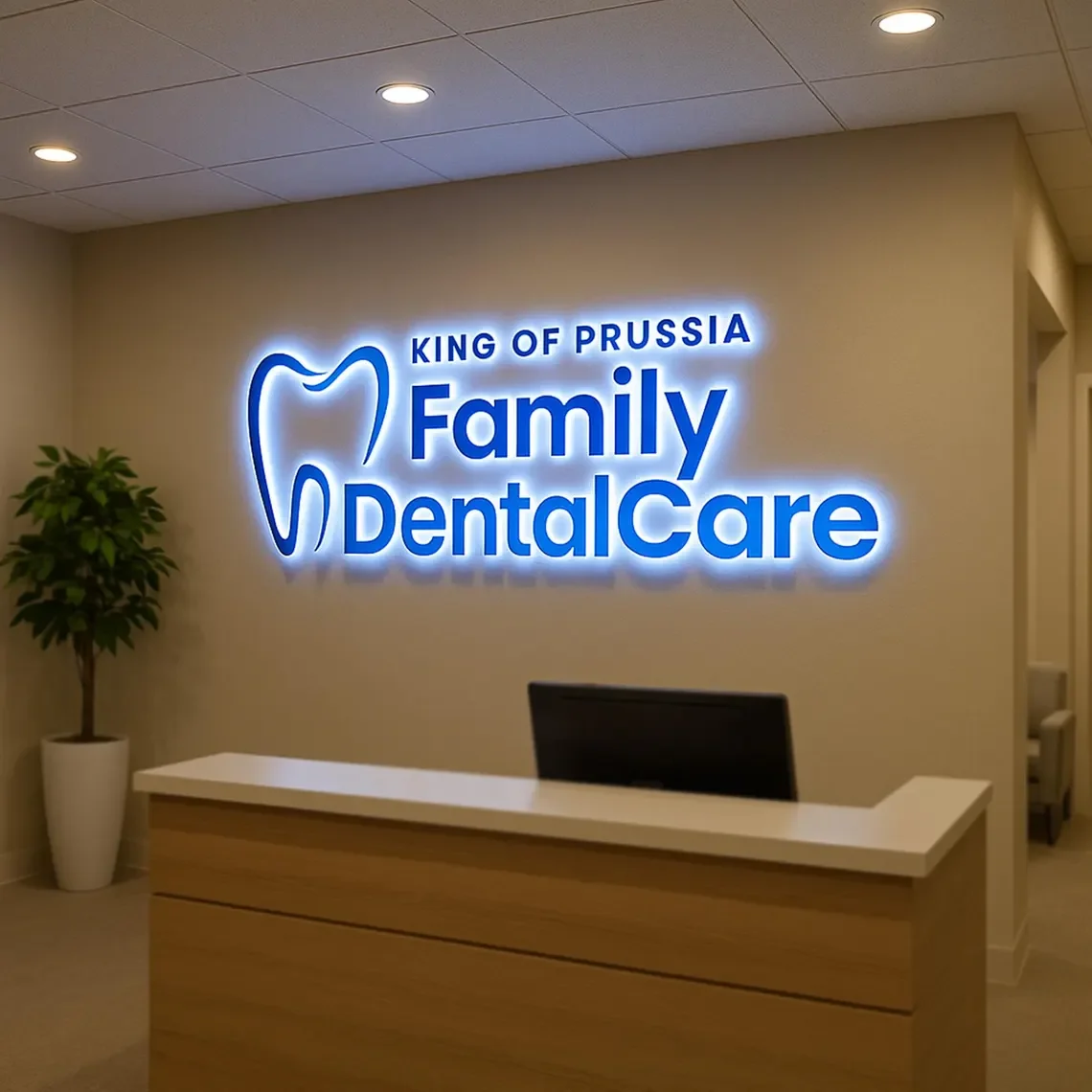 Led Business Logo Backlit Sign Illuminated Signage 3D Metal Letters Commercial Building Sign Trade Show Outdoor House Number thumbnail 5