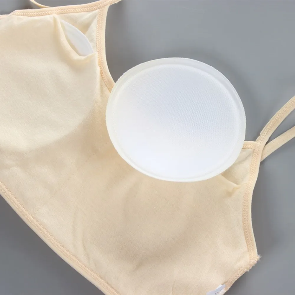 3PCS Student Bra Soft Children Sport Vest Girls Teenager Training Bra Underwear 30-45kg thumbnail 6