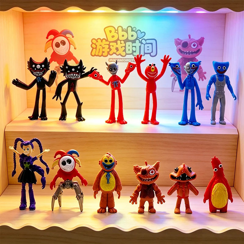 2026 New Prototype Giblet Chum Chompkins Horror Game 5 Figure Model Cute Anime Peripherals Toy Birthday Christmas Gift thumbnail 2