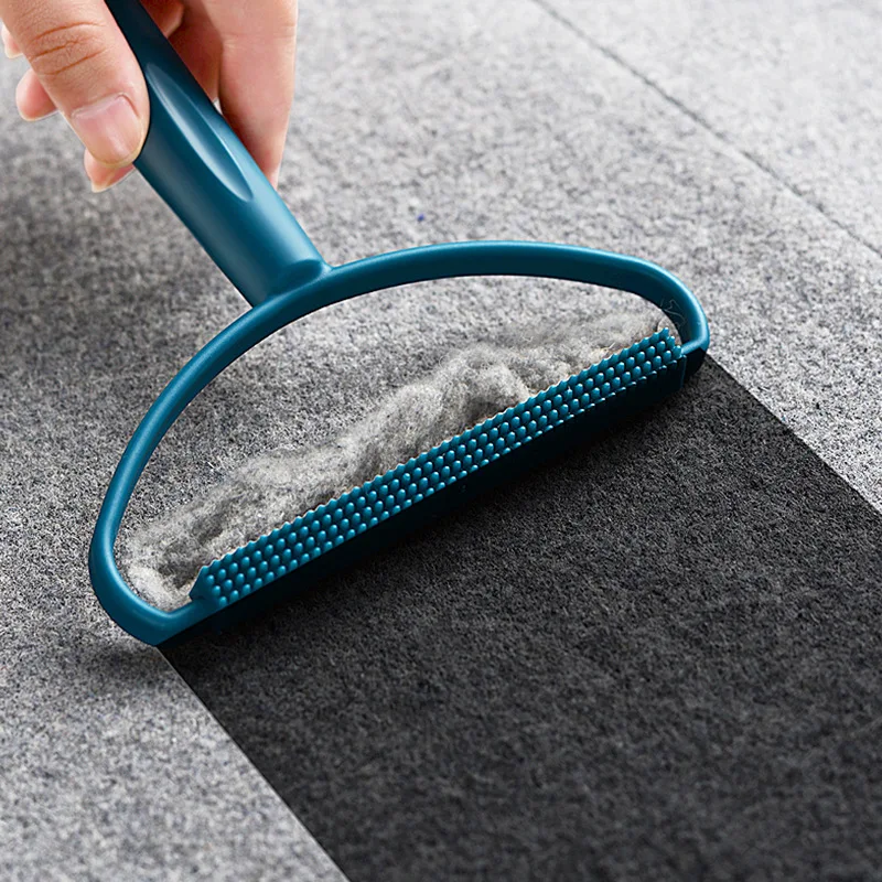 Portable Lint Remover Pet Hair Remover Brush Carpet Wool Coat Clothes Lint Pellet Manual Shaver Removal Scraper Cleaning Tool thumbnail 5