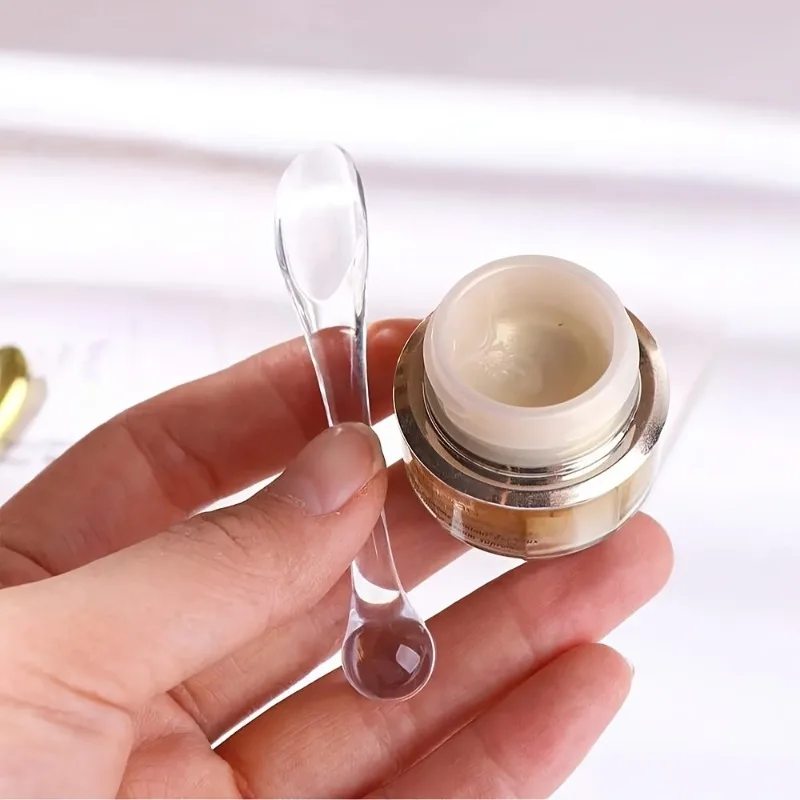 3pcs Cosmetic Spatulas Scoop Face Cream Mask Mud Mixing Spoon DIY Beauty Tools Absorb Roller Facial Makeup Applicator thumbnail 2