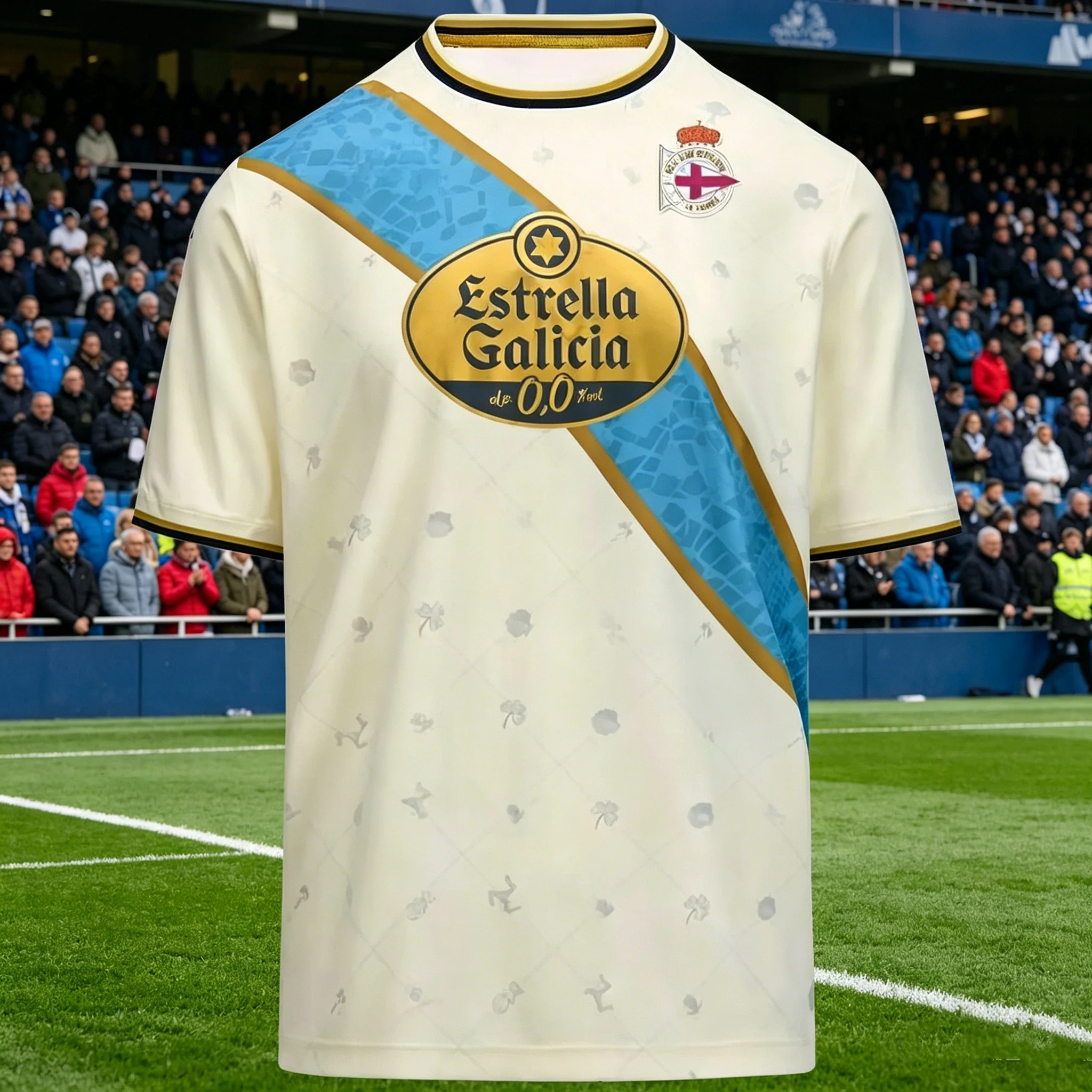 Classic Deportivo Deportivo La Coruna Fan Special Edition Jersey Adult/children Football Training Quick Drying Short Sleeved Tee