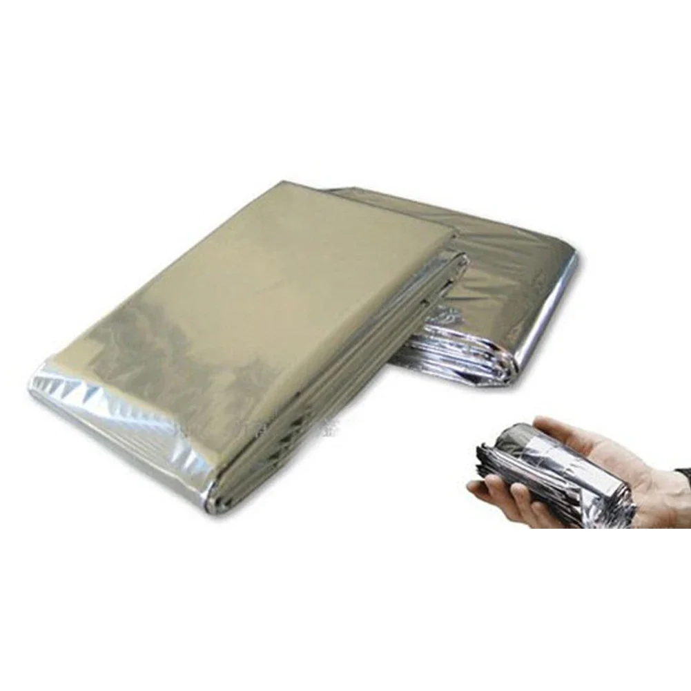  Windproof Waterproof Foil Thermal Blanket, 1-20PCS Emergency Survival Gear, First Aid  Rescue Kit for Camping Hiking thumbnail 6