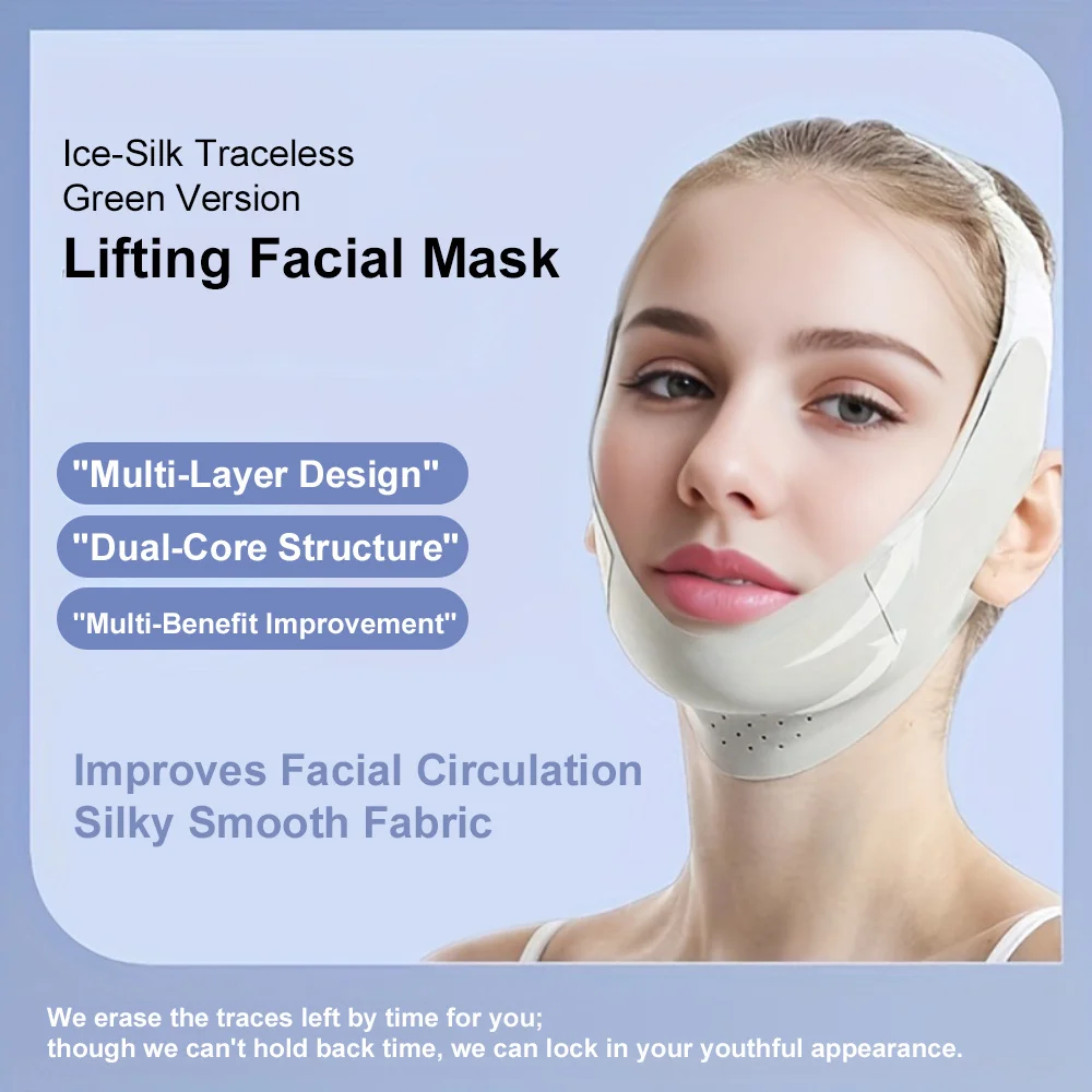 Beauty Face Sculpting Sleep Mask Reusable V Shaper Mask Facial Lifting Anti Wrinkle Strap Band Sleeping Mask Beauty Health Tools thumbnail 4