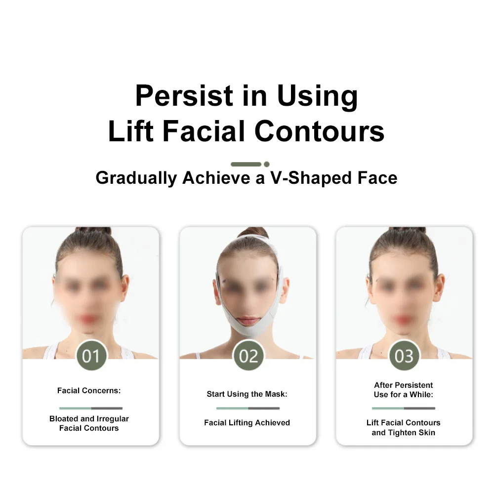 Beauty Face Sculpting Sleep Mask Reusable V Shaper Mask Facial Lifting Anti Wrinkle Strap Band Sleeping Mask Beauty Health Tools thumbnail 5