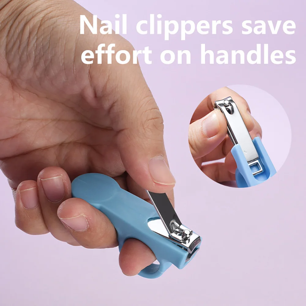 Baby Grooming Kit 6-Piece, Anti-Pinch Nail Clipper, Soft Hair Brush, Newborn Daily Care Comb, Great Helper for Mom thumbnail 5